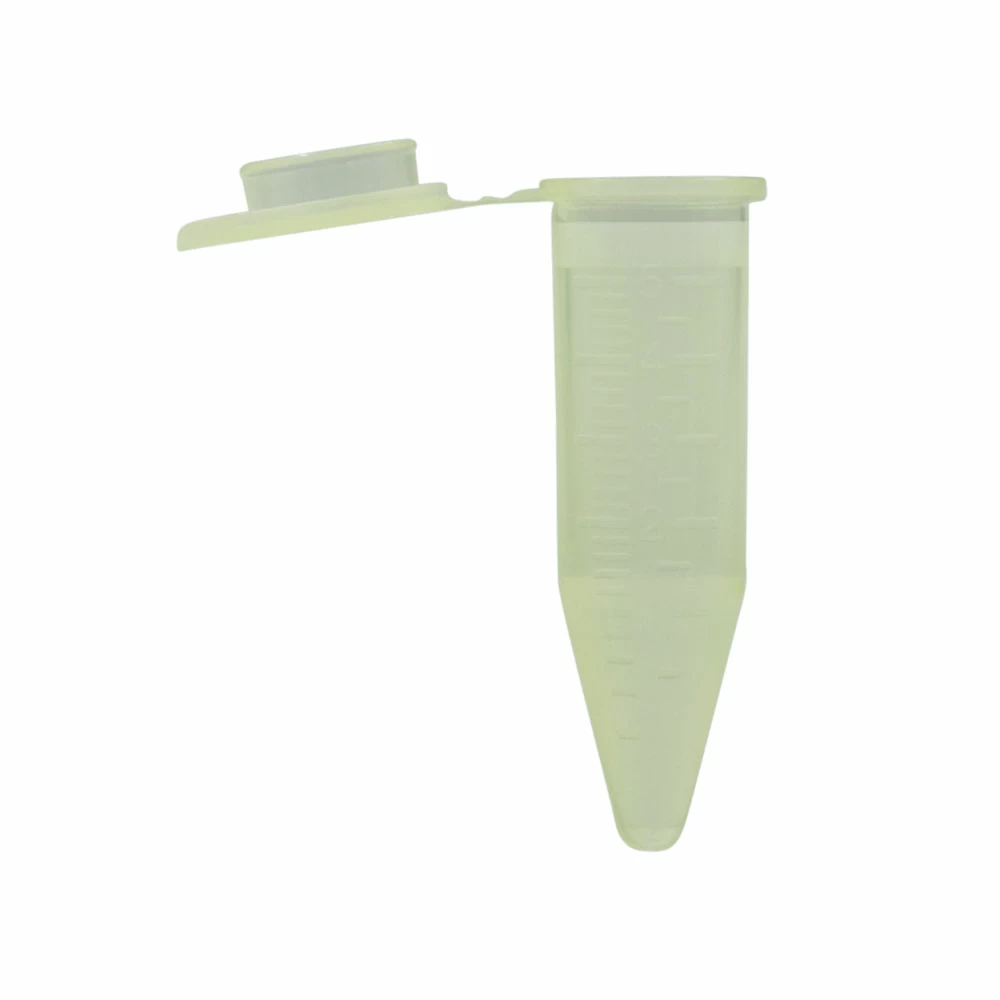 Olympus Plastics 24-285Y, Olympus 5ml Centrifuge Tubes, Yellow Natural, Polypropylene, 50/Bag, 200 Tubes/Unit primary image