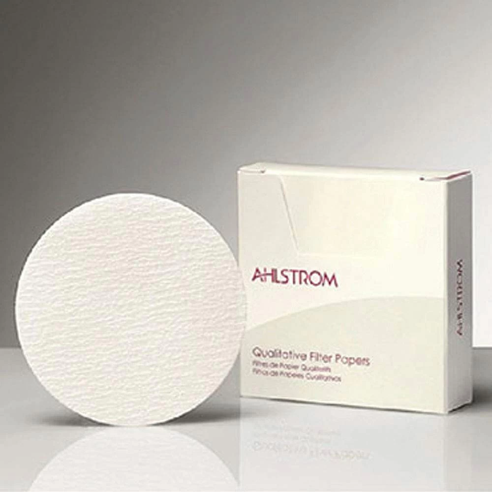Ahlstrom 6130-1250 Qualitative Filter Papers, Standard, Grade 613, 12.5cm, 100/Unit primary image