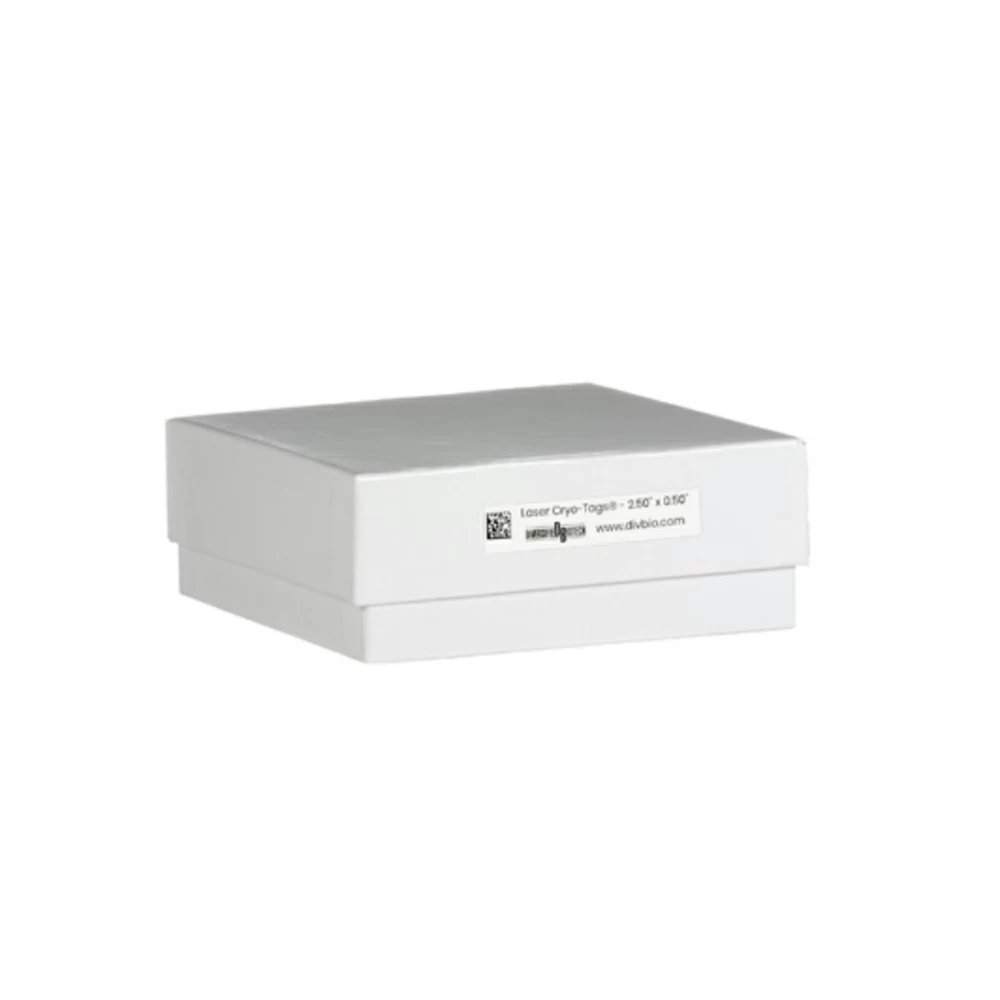 Diversified Biotech LCRY-1200-R, 1.50 x 0.75in, Red, 1,200 Labels/Unit tertiary image