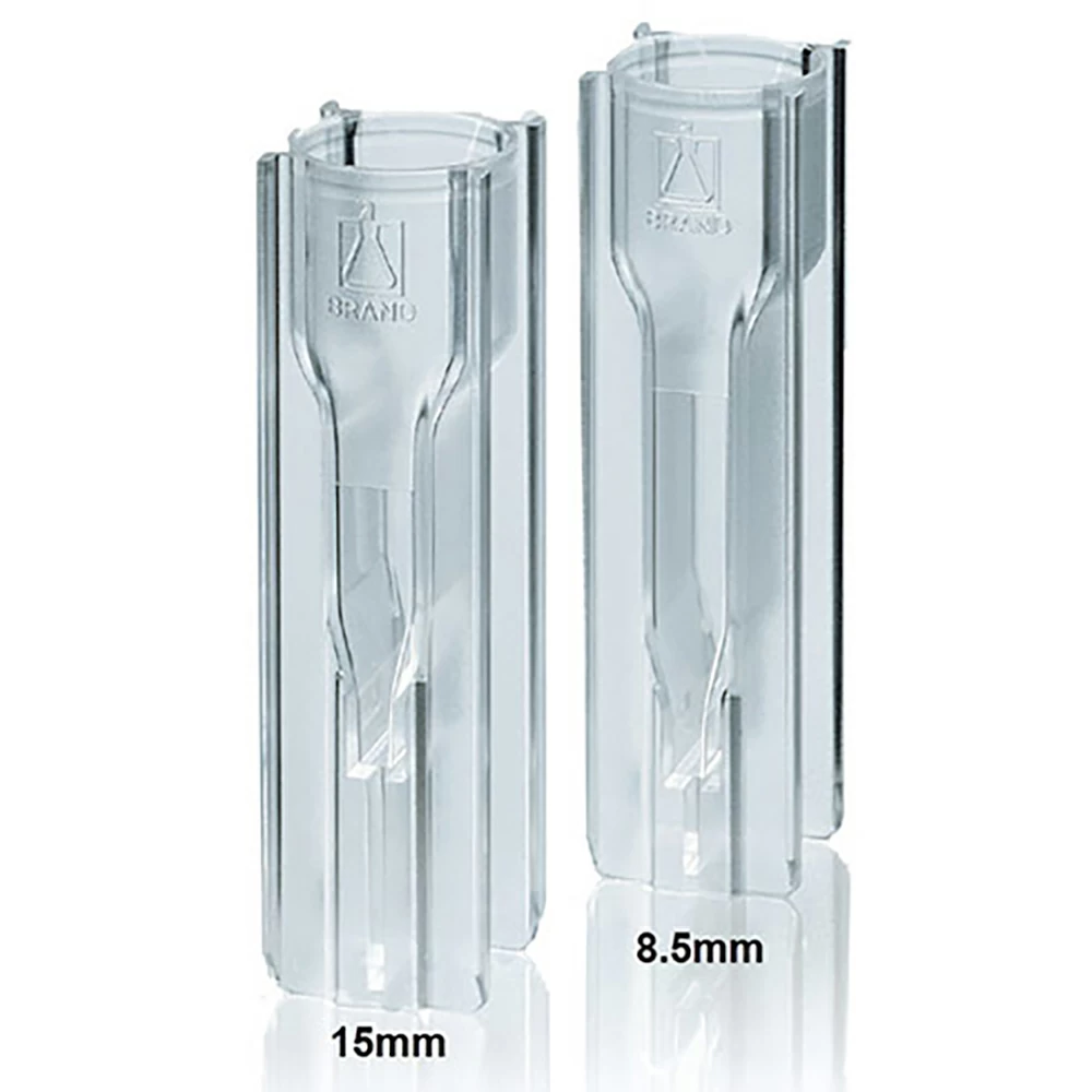 BrandTech Scientific 759230, 15mm Window, 500 Cuvettes/Unit primary image